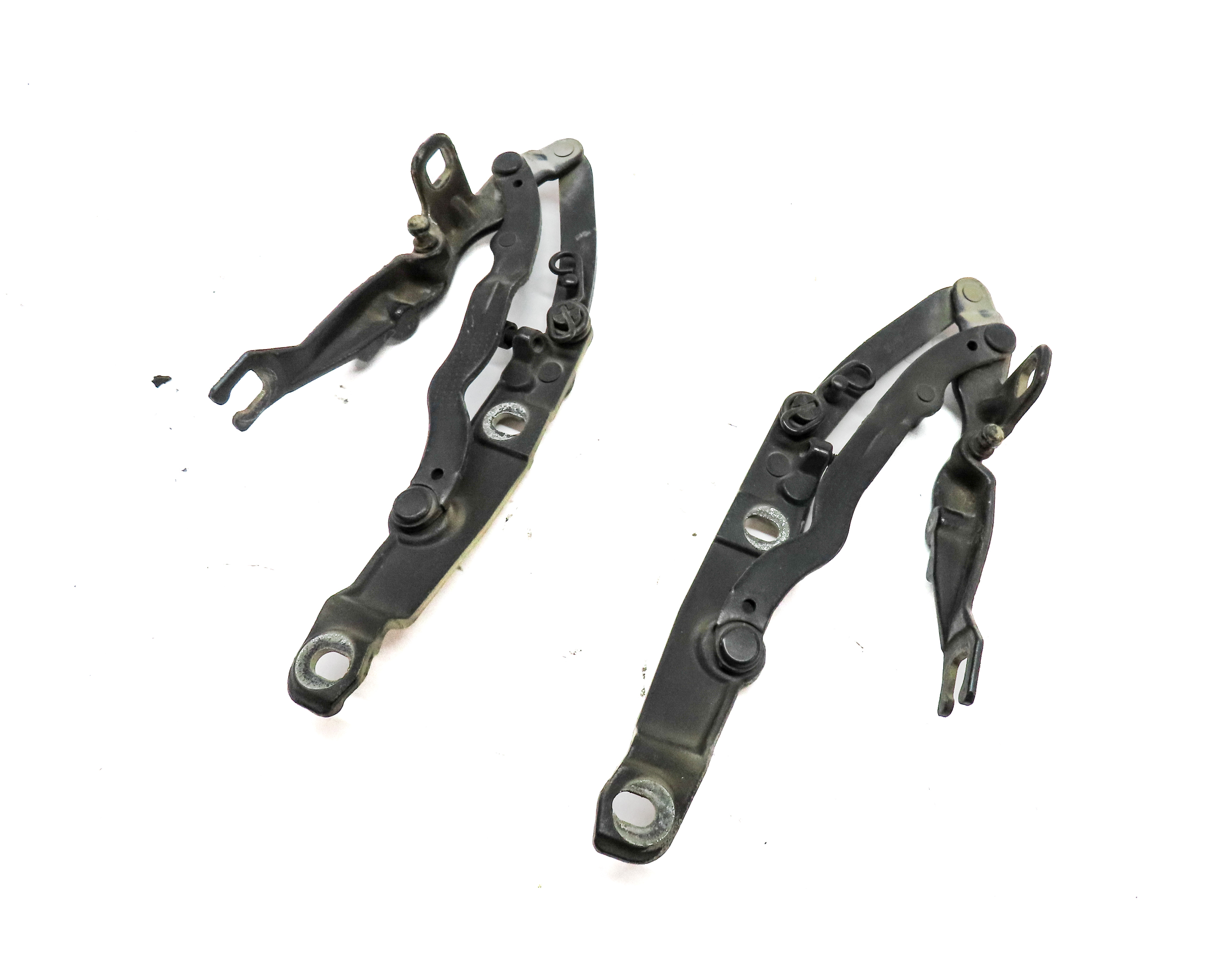 2003-2008 BMW Z4 (E85) LEFT & RIGHT REAR TRUNK HINGE SET-2 (BLUE) — exact item pictured